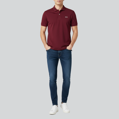 Luxury Plain Maroon Polo