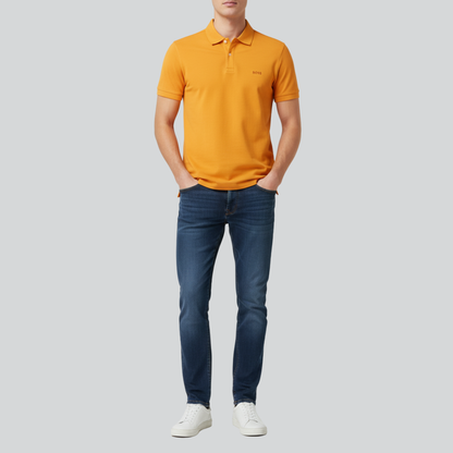 Luxury Plain Yellow Polo
