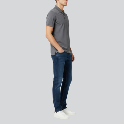 Luxury Plain Grey Polo